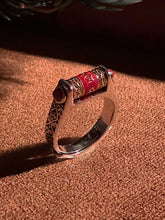 925 Sterling Silver Buddhist Sutra Spinner Ring | Handcrafted Om Mantra Rotating Band