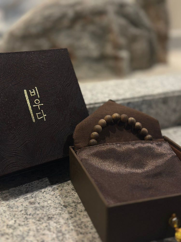 Natural Wild Agarwood Bracelet · Untreated Pure Oud Wood · Buddhist Prayer Bead Mala