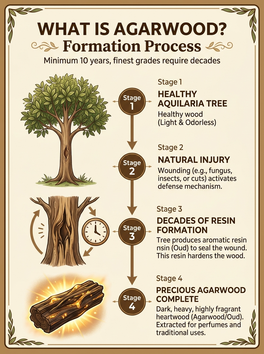 7 Benefits of Natural Agarwood Bracelets | Why Unprocessed Matters